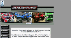 Desktop Screenshot of adrenalinepowersportsllc.com